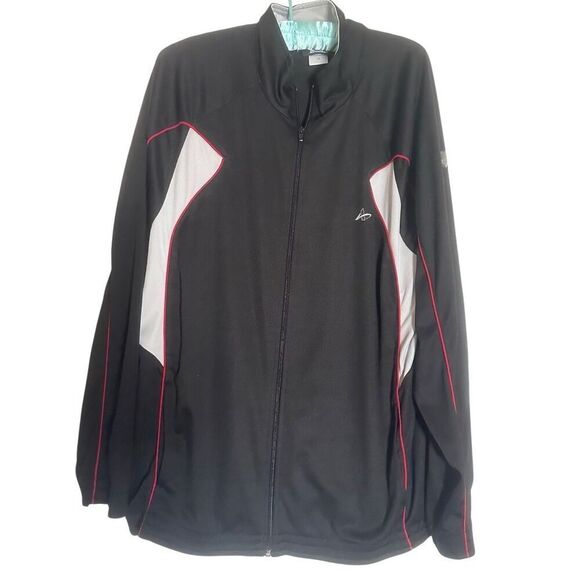 Athletech Other - Athletech Black Colorblock Full Zip Activewear Performance Jacket Men's Large